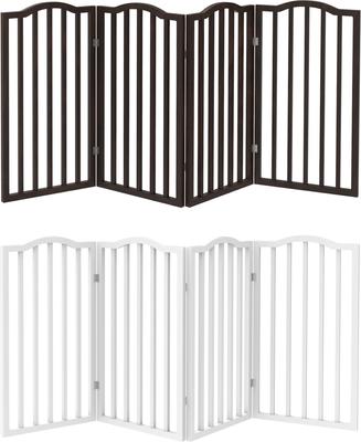 Show full view: Pet Adobe Freestanding Dog & Cat Gate, White, 4 Panel slide 6 of 9