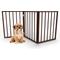 Show in main carousel: Pet Adobe Freestanding Folding Dog & Cat Gate, Brown, 3-Panel, Small slide 7 of 9