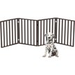 Show in main carousel: Pet Adobe Freestanding Folding Dog & Cat Gate, Brown, 4-Panel, Medium slide 7 of 9