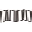 Show in main carousel: Pet Adobe Freestanding Folding Dog & Cat Gate, Brown, 4-Panel, Medium slide 8 of 9