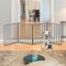 Show in main carousel: Pet Adobe Freestanding Folding Dog & Cat Gate, Gray, 4-Panel, Medium slide 1 of 8