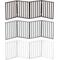 Show in main carousel: Pet Adobe Freestanding Folding Dog & Cat Gate, Gray, 4-Panel, Medium slide 5 of 8