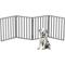 Show in main carousel: Pet Adobe Freestanding Folding Dog & Cat Gate, Gray, 4-Panel, Medium slide 6 of 8