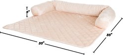 Pet Adobe Furniture Protector & Bolster, Large, Beige slide 2 of 8