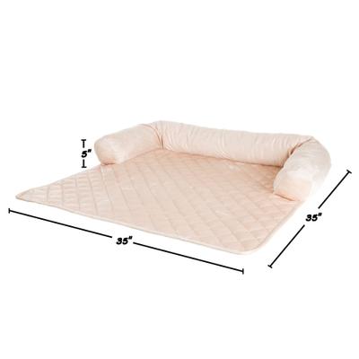 Show full view: Pet Adobe Furniture Protector & Bolster, Large, Beige slide 2 of 9