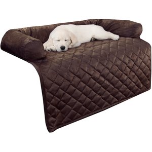 Pet Adobe Furniture Protector & Bolster, Large, Dark Brown