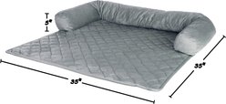 Pet Adobe Furniture Protector & Bolster, Large, Gray slide 2 of 8
