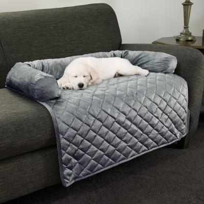 Show full view: Pet Adobe Furniture Protector & Bolster, Large, Gray slide 6 of 9