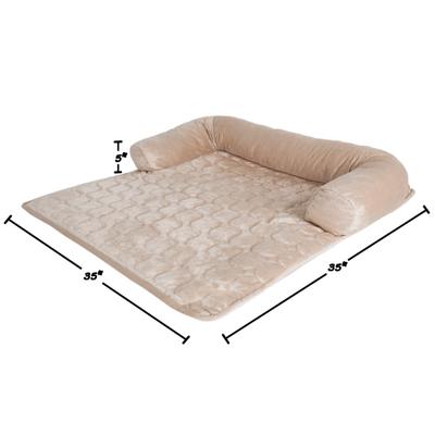 Show full view: Pet Adobe Furniture Protector & Bolster, Large, Tan slide 2 of 9