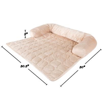 Show full view: Pet Adobe Furniture Protector & Bolster, Small, Beige slide 2 of 9