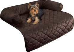 Pet Adobe Furniture Protector & Bolster, Small, Dark Brown