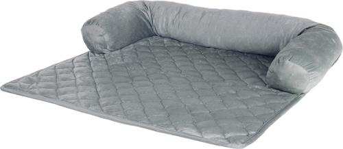 Show full view: Pet Adobe Furniture Protector & Bolster, Small, Gray slide 8 of 9