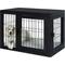 Show in main carousel: Pet Adobe Furniture-Style Dog Crate, Black, Medium slide 2 of 6