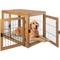 Show in main carousel: Pet Adobe Furniture-Style Dog Crate, Natural, Large slide 2 of 6