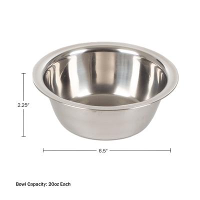 Show full view: Pet Adobe Hanging Dog Bowl Set, 20-oz slide 6 of 8