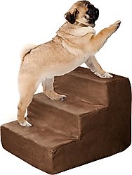 Pet Adobe High Density Foam Dog & Cat Steps, Brown, 3 Step