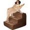 Show in main carousel: Pet Adobe High Density Foam Dog & Cat Steps, Brown, 3 Step slide 1 of 8