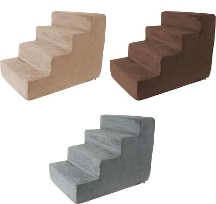 Show full view: Pet Adobe High Density Foam Dog & Cat Steps, Tan, 4 Step slide 6 of 8