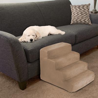 Show full view: Pet Adobe High Density Foam Dog & Cat Steps, Tan, 4 Step slide 7 of 8