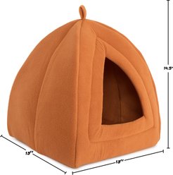 Pet Adobe Igloo Style Cat Tent, Light Brown slide 2 of 7