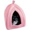 Show in main carousel: Pet Adobe Igloo Style Cat Tent, Pink slide 1 of 8