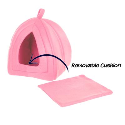 Show full view: Pet Adobe Igloo Style Cat Tent, Pink slide 3 of 8