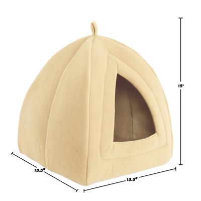 Show full view: Pet Adobe Igloo Style Cat Tent, Tan slide 3 of 9