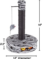 Pet Adobe Interactive 19-in Sisal Cat Scratching Post slide 2 of 8