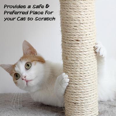 Show full view: Pet Adobe Interactive 19-in Sisal Cat Scratching Post slide 6 of 10
