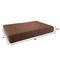 Show in main carousel: Pet Adobe Memory Foam Waterproof Covered Dog Bed, Brown, Medium slide 2 of 9