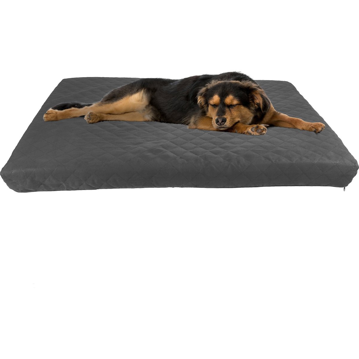 Pet Adobe Memory Foam Waterproof Covered Dog Bed, Gray, X-Large