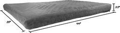 Pet Adobe Memory Foam Waterproof Covered Dog Bed, Gray, X-Large slide 2 of 8