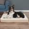 Show in main carousel: Pet Adobe Memory Orthopedic Foam Bolster Dog Bed with Removable Cover, Large, Tan slide 7 of 9