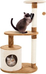 Pet Adobe Multi-Level 37.5-in Cat Tree & Condo