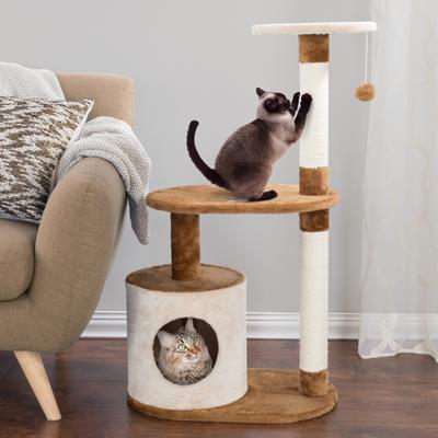 Show full view: Pet Adobe Multi-Level 37.5-in Cat Tree & Condo slide 4 of 8