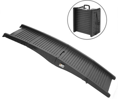 Show full view: Pet Adobe Nonslip with Raised Sides Dog Ramp, Black, 60x16-in slide 4 of 5