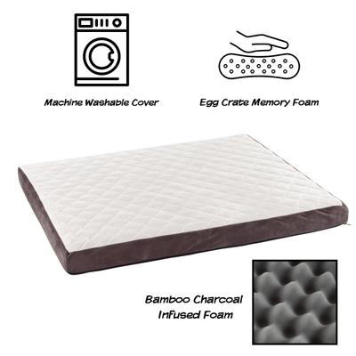 Show full view: Pet Adobe Odor Resistant Orthopedic Covered Dog Bed, Medium slide 3 of 9