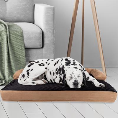 Show full view: Pet Adobe Orthopedic Foam Covered Dog Bed, Brown, Jumbo slide 4 of 9