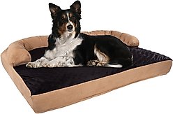 Pet Adobe Orthopedic Foam Covered Dog Bed, Brown, X-Large