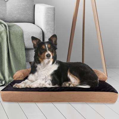 Show full view: Pet Adobe Orthopedic Foam Covered Dog Bed, Brown, X-Large slide 4 of 9