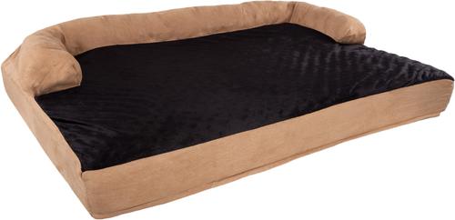 Show full view: Pet Adobe Orthopedic Foam Covered Dog Bed, Brown, X-Large slide 7 of 9
