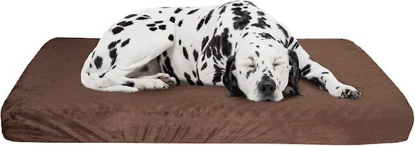 Show full view: Pet Adobe Orthopedic Memory Foam Bolster Dog Bed with Removable Cover, Medium, Brown slide 1 of 8
