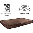 Show in main carousel: Pet Adobe Orthopedic Memory Foam Bolster Dog Bed with Removable Cover, Medium, Brown slide 3 of 8