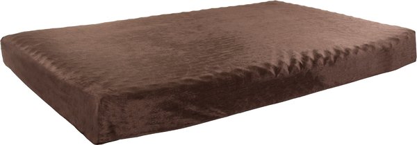 Show full view: Pet Adobe Orthopedic Memory Foam Bolster Dog Bed with Removable Cover, Medium, Brown slide 7 of 8