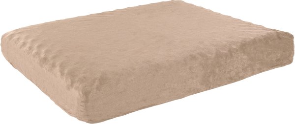 Show full view: Pet Adobe Orthopedic Memory Foam Bolster Dog Bed with Removable Cover, Small, Tan slide 7 of 8