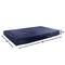 Show in main carousel: Pet Adobe Orthopedic Memory Foam Bolster Dog Bed with Removable Cover, X-Large, Blue slide 2 of 8