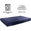 Show in main carousel: Pet Adobe Orthopedic Memory Foam Bolster Dog Bed with Removable Cover, X-Large, Blue slide 3 of 8