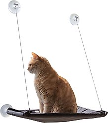 Pet Adobe Oxford Cloth Large Cat Window Perch, Black slide 2 of 5