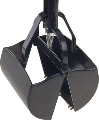 Show full view: Pet Adobe Plastic & Aluminum Poop Grabber with Long Handle Cat & Dog Pooper Scooper, Black slide 3 of 10