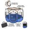 Show in main carousel: Pet Adobe Portable Pop-Up Dog & Cat Playpen, Blue, Medium slide 3 of 8